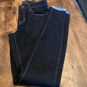 Gap dark blue denim leggings